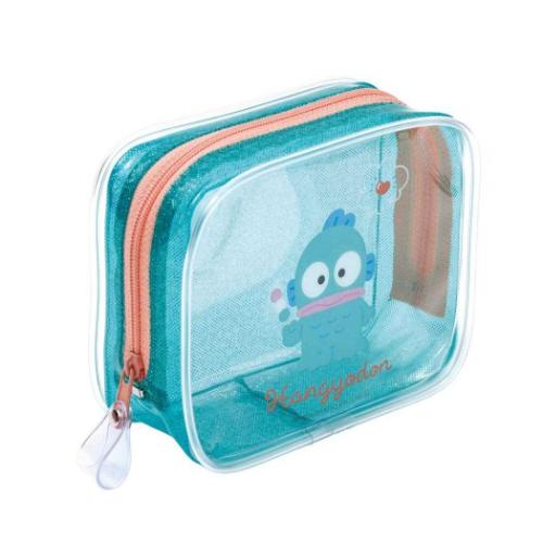 ハンギョドン クリアポーチ キラキラボックスポーチ サンリオ キャラクター グッズ