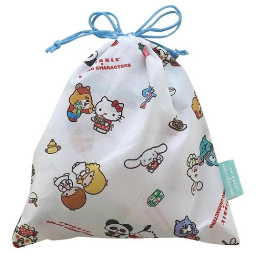 スイマーxサンリオキャラクターズ トラベルグッズ 携帯スリッパ ホワイト SWIMMERxSANRIO キャラクター グッズ