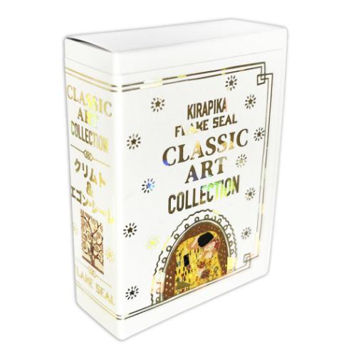 Shinzi Katoh シンジ カトウ フレークシール きらぴかフレークシール クリムト エゴン シーレ おしゃれ かわいい グッズ メール便可