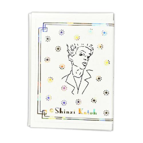 Shinzi Katoh シンジ カトウ フレークシール きらぴかフレークシール クリムト エゴン シーレ おしゃれ かわいい グッズ メール便可
