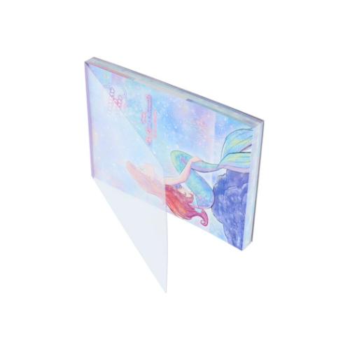 リトルマーメイド メモ帳 メモA6 アリエル ゆめかわ！ ディズニープリンセス キャラクター グッズ メール便可