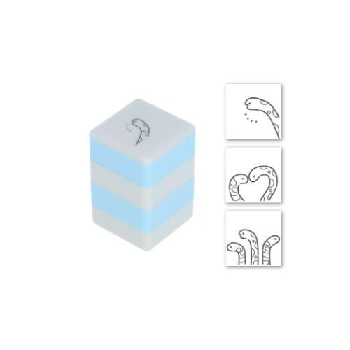 ハンコ ぴょっこりスタンプ チンアナゴ アニマル 浸透印 グッズ