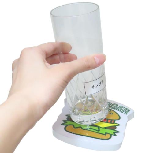 AND PACKABLE テーブルウェア ウッドコースター CO ジャンクハンバーガー プレゼント グッズ メール便可