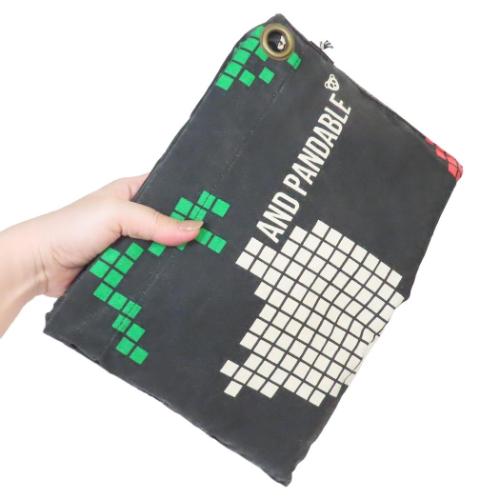 AND PACKABLE エプロン パッカブルエプロン PAP パンダピクセル BK ギフト プレゼント グッズ