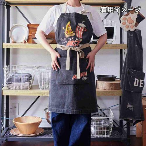 AND PACKABLE エプロン パッカブルエプロン PAP パンダピクセル BK ギフト プレゼント グッズ