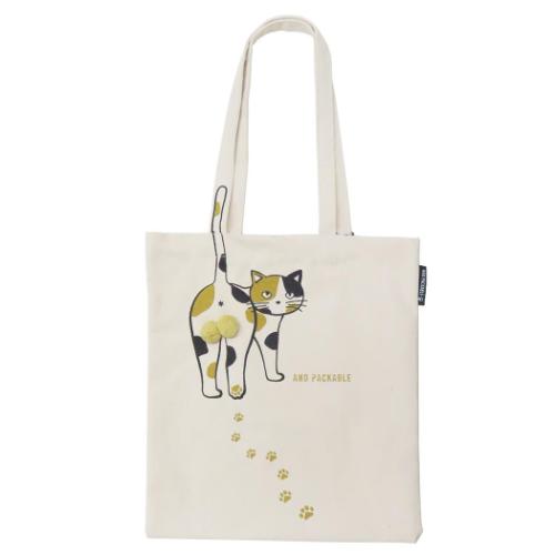 AND PACKABLE トートバッグ ニャンタマトートバッグ TB カリコ NT かわいい グッズ メール便可