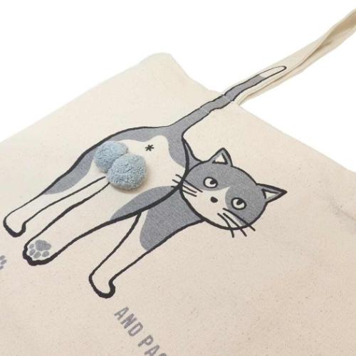 AND PACKABLE トートバッグ ニャンタマトートバッグ TB ハチワレ NT かわいい グッズ メール便可