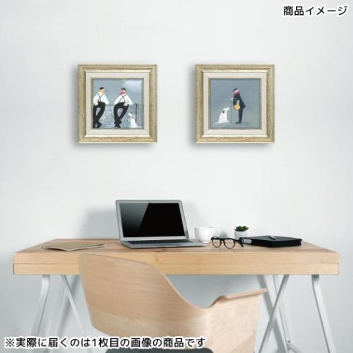 ジェニファー ヴェルニー フランクス 額付きポスター アートフレーム グッド チャット インテリア グッズ 取寄品