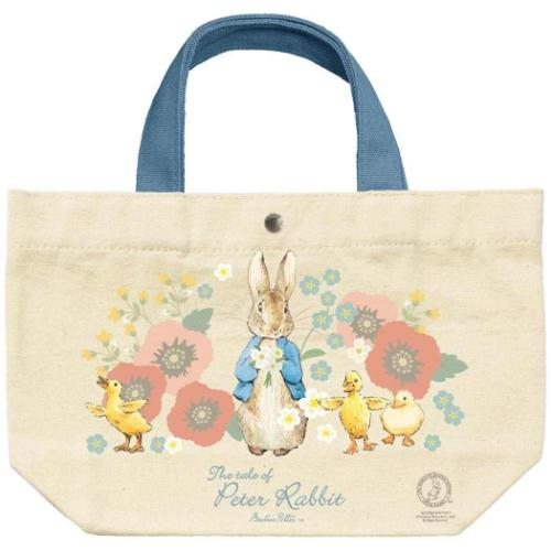 ピーターラビット ランチトート コットンランチバッグ ピーターとあひるたち ビアトリクス ポター 絵本キャラクター グッズ 取寄品