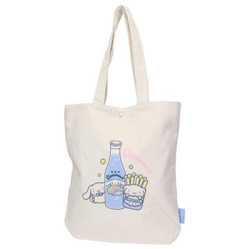 シナモロール トートバッグ 帆布トート サンリオ キャラクター グッズ