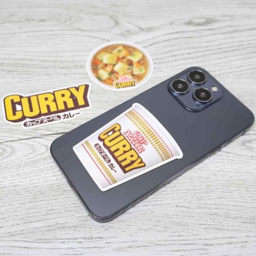 カップヌードル CUPNOODLE ダイカットステッカー ステッカーセット カレーヌードル かわいい グッズ メール便可