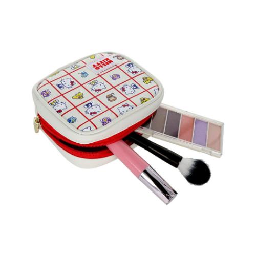 ハローキティ コスメポーチ スクエアポーチ レトロ SC4 サンリオ キャラクター グッズ