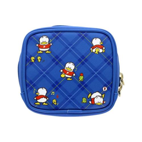 あひるのペックル コスメポーチ スクエアポーチ レトロ SC4 サンリオ キャラクター グッズ