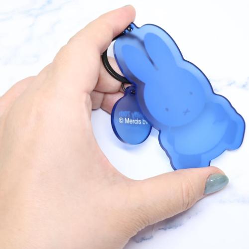 ミッフィー キーリング マット染色キーホルダー 1988 70周年ヒストリー ディックブルーナ 絵本キャラクター グッズ メール便可