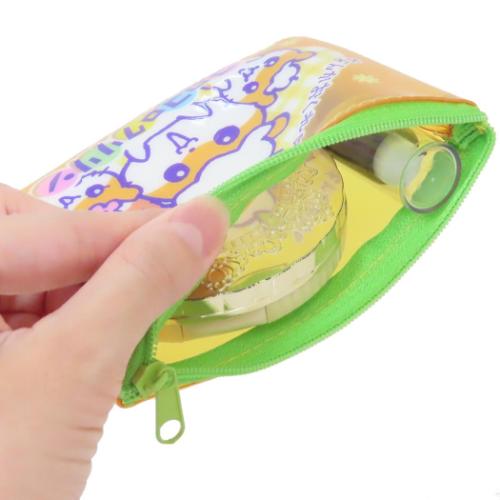 コロコロクリリン ミニポーチ クリアフラットポーチ S 胸キュンメモリーズ サンリオ キャラクター グッズ メール便可