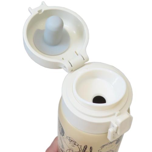 スヌーピー 保温保冷水筒 ワンプッシュステンレスボトル 480ml ピーナッツ ギャング ピーナッツ キャラクター グッズ