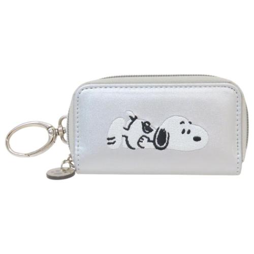 スヌーピー キーケース キーポーチ Take it easy ピーナッツ キャラクター グッズ メール便可