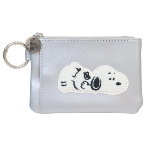 スヌーピー パスポーチ コイン&パスケース Take it easy ピーナッツ キャラクター グッズ メール便可