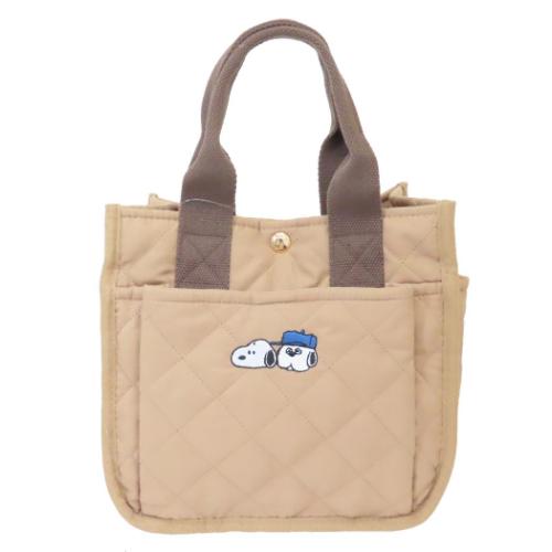 スヌーピー ミニバッグ ポケットいっぱいミニトート 仲良しきょうだい ピーナッツ キャラクター グッズ