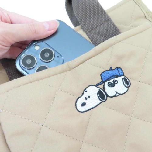 スヌーピー ミニバッグ ポケットいっぱいミニトート 仲良しきょうだい ピーナッツ キャラクター グッズ