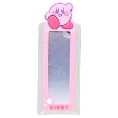 星のカービィ 手鏡 スリムラバーミラー キャラクター グッズ メール便可