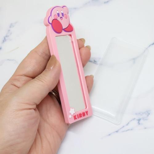 星のカービィ 手鏡 スリムラバーミラー キャラクター グッズ メール便可