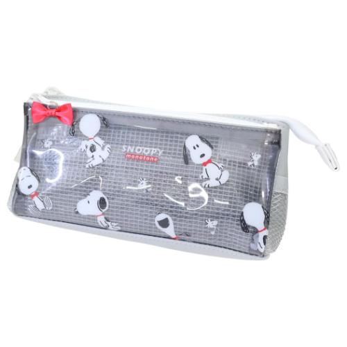 スヌーピー ペンポーチ サンカクフラップペンケース Snoopy monotone ピーナッツ キャラクター グッズ