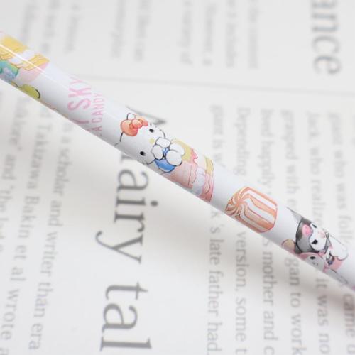 サンリオキャラクターズ えんぴつ キャンディマスコット鉛筆 2B RAINY SKY ピンク サンリオ キャラクター グッズ メール便可