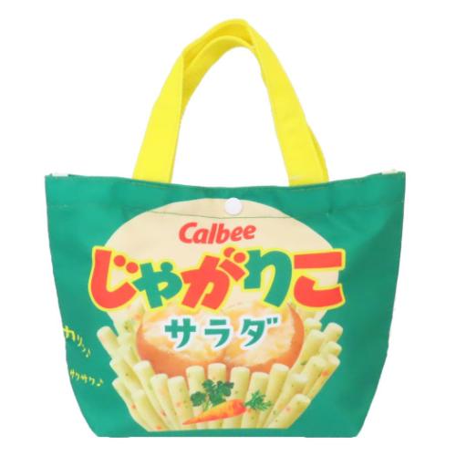 じゃがりこ ランチトート ランチバッグ お菓子パッケージ キャラクター グッズ メール便可