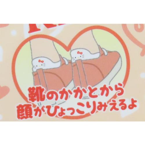 ハローキティ 女性用靴下 刺繍ヒールソックス フレンズ サンリオ キャラクター グッズ メール便可