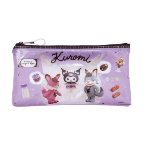 Netflix マイメロディ＆クロミ ペンポーチ クリアペンケース KU1 サンリオ キャラクター グッズ メール便可