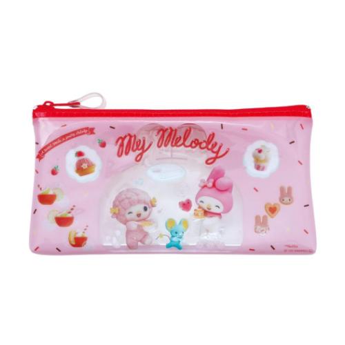 Netflix マイメロディ&クロミ ペンポーチ クリアペンケース MM サンリオ キャラクター グッズ メール便可