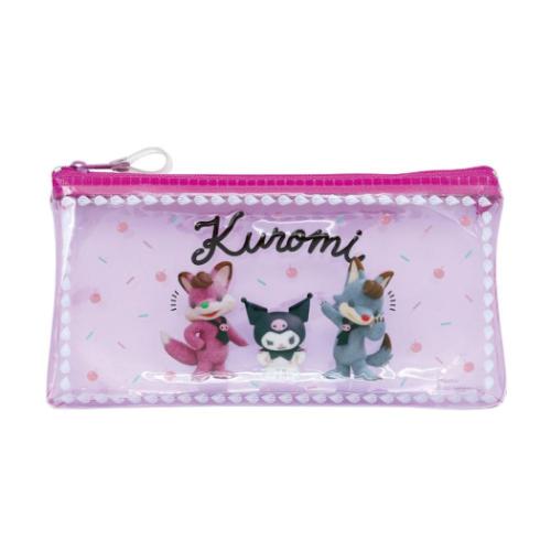 Netflix マイメロディ&クロミ ペンポーチ クリアペンケース KU2 サンリオ キャラクター グッズ メール便可