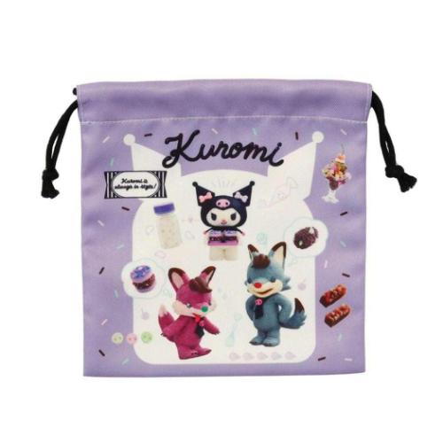 Netflix マイメロディ&クロミ 巾着袋 キンチャク KU1 サンリオ キャラクター グッズ メール便可
