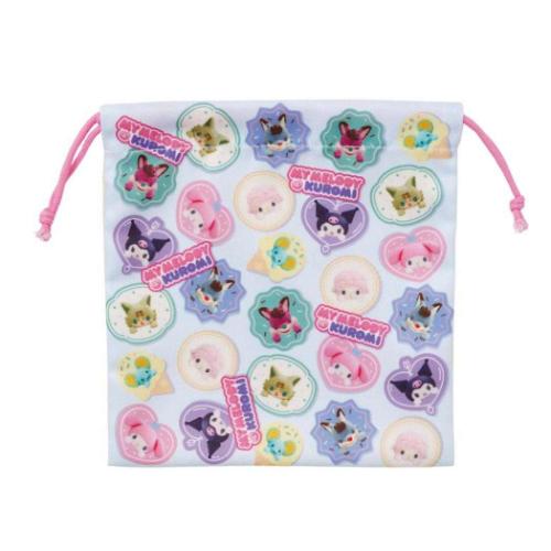 Netflix マイメロディ＆クロミ 巾着袋 キンチャク MM2 サンリオ キャラクター グッズ メール便可
