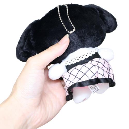 マイメロディ マスコット MC ミニぬいぐるみボールチェーン ブラックグラフ マイメロディ MC サンリオ キャラクター グッズ