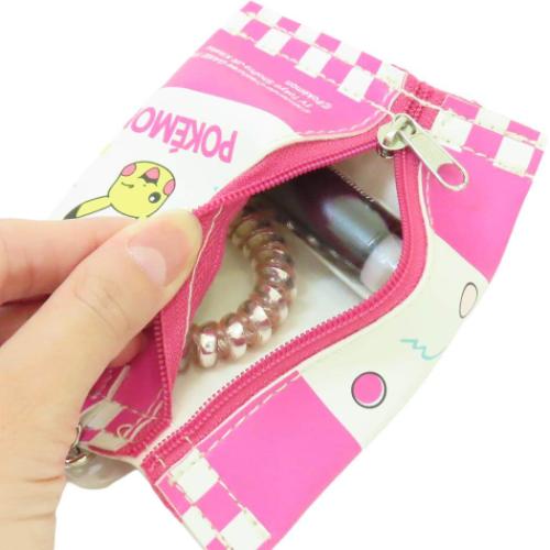 ポケットモンスター ミニポーチ ポーチチャーム ピンク ポケモン キャラクター グッズ メール便可