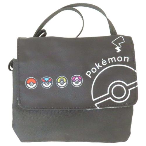 ポケットモンスター クリップポケット クリップポケットショルダー付き クロ モンスターボール ポケモン メール便可