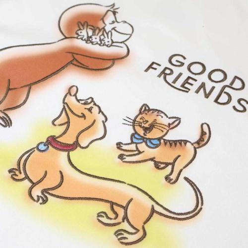 おさるのジョージ 手提げかばん トートバッグ グッドフレンズ 絵本キャラクター グッズ