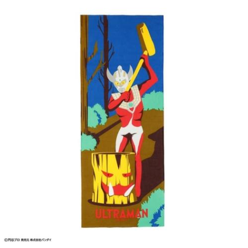 ウルトラマン てぬぐい 手ぬぐい 餅つき大作戦 特撮ヒーロー キャラクター グッズ メール便可