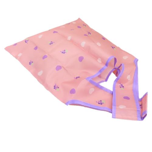 ピュレグミ ショッピングバッグ ポーチ付きエコバッグ グレープ かわいい グッズ メール便可