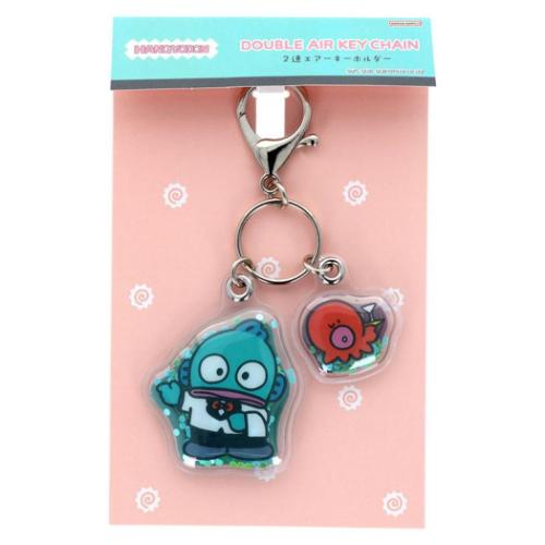 ハンギョドン キーリング 2連エアーキーホルダー レトロ サンリオ キャラクター グッズ メール便可