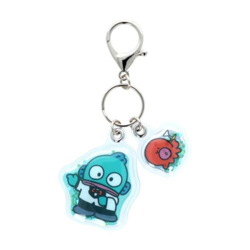 ハンギョドン キーリング 2連エアーキーホルダー レトロ サンリオ キャラクター グッズ メール便可