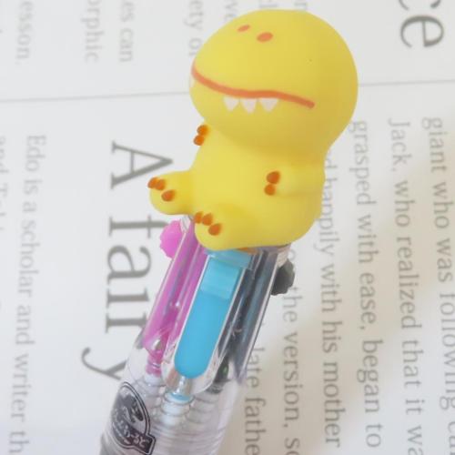 ちびジュラシックワールド ボールペン マスコット付きミニボールペン Tれっくす 恐竜 映画キャラクター グッズ メール便可