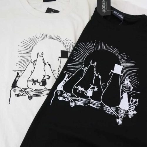 ムーミン Tシャツ リラックスT-SHIRTS ファミリー XXXLサイズ 北欧 キャラクター グッズ メール便可