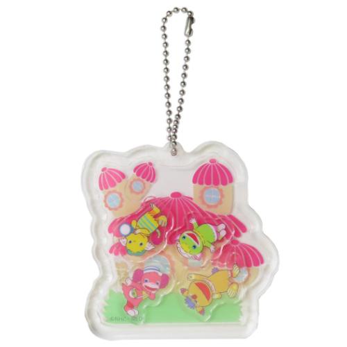 ぐーチョコランタン キーリング シャカシャカアクリルキーホルダー 家 NHK キャラクター グッズ メール便可
