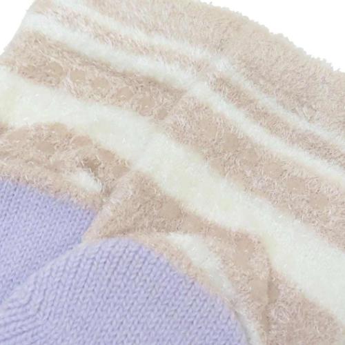 女性用防寒靴下 かかと保湿ルームソックス モイストボーダー 防寒用品 寒さ対策 つま先なし オープントゥー グッズ