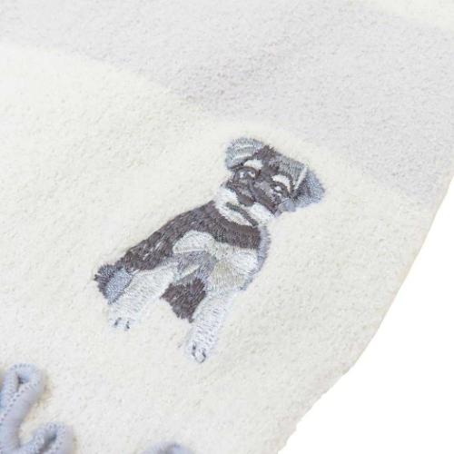 はらまき もこもこ腹巻き ムームーシュナ グレイ いぬ ウォーマー雑貨 グッズ