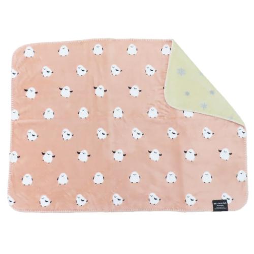 ひざ掛け毛布 リバーシブルブランケット シマスノウ ピンク 防寒対策 あったかグッズ グッズ