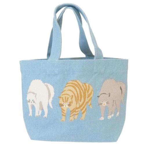 ランチバッグ ミニトート ヤンノカキャット ミント ねこ かわいい グッズ メール便可